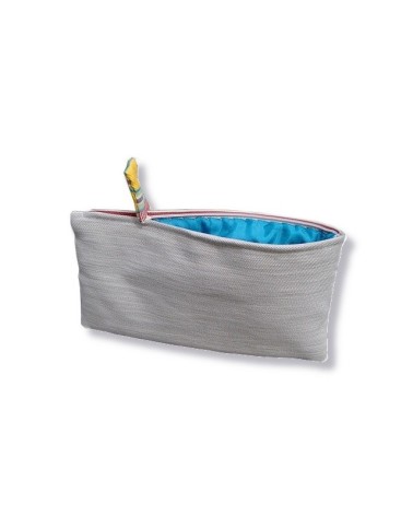 Bag in Bag, Necessaire bunt gestreift gelb Rückseite