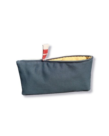 Bag in Bag Bunt, Necessaire gestreift rot Rückseite
