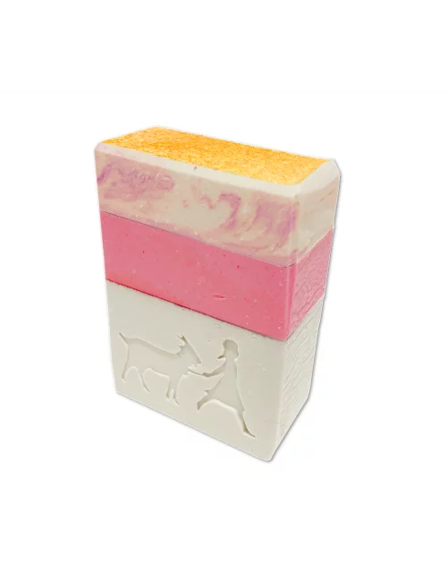 Naturseife Hand- & Duschseife - Heidi - mit Bio-Ziegenfrischmilch quer
