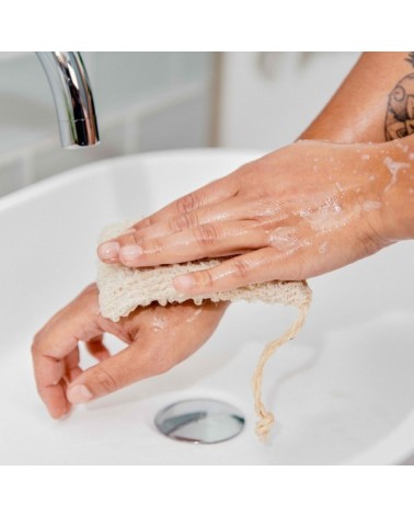 Seifensäckchen Sisal - Seifensäckli Anwendung
