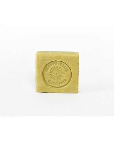 Bio-Seife Rasierseife vegan inkl. Blechdose - Sandel-Bergamotte & Erdmandelöl - Bild ohne Verpackung