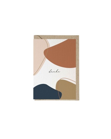 Glückwunsch- & Grusskarte - "Danke"