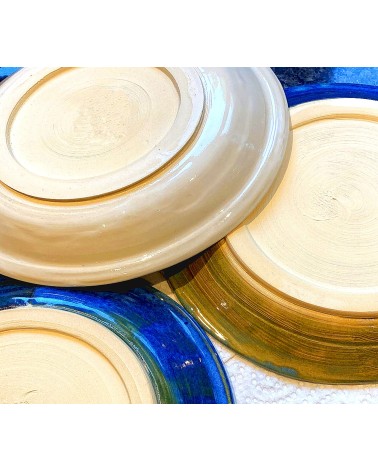 Ton-Teller Rückseite mehrere abgebildet