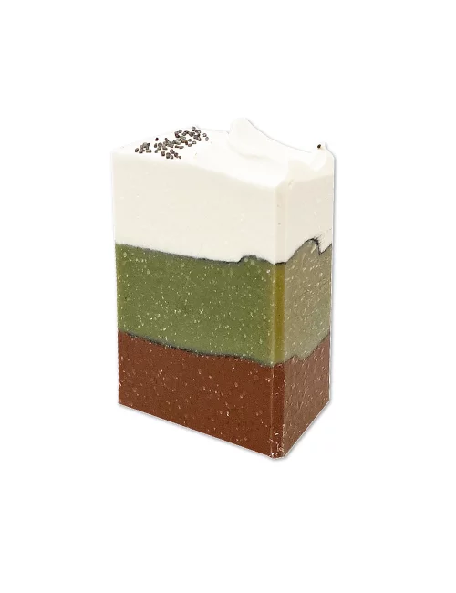 Whisky Handseife - Naturseife vegan seitlich fotografiert