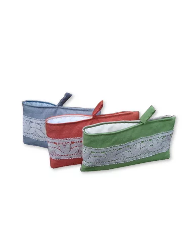 Bag in Bag, Necessaire Bandeau dentelle alle Farben