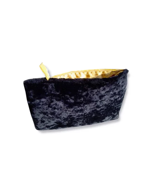 Tablet Bag mini Wildkatze auf Sonnengelb Rückseite