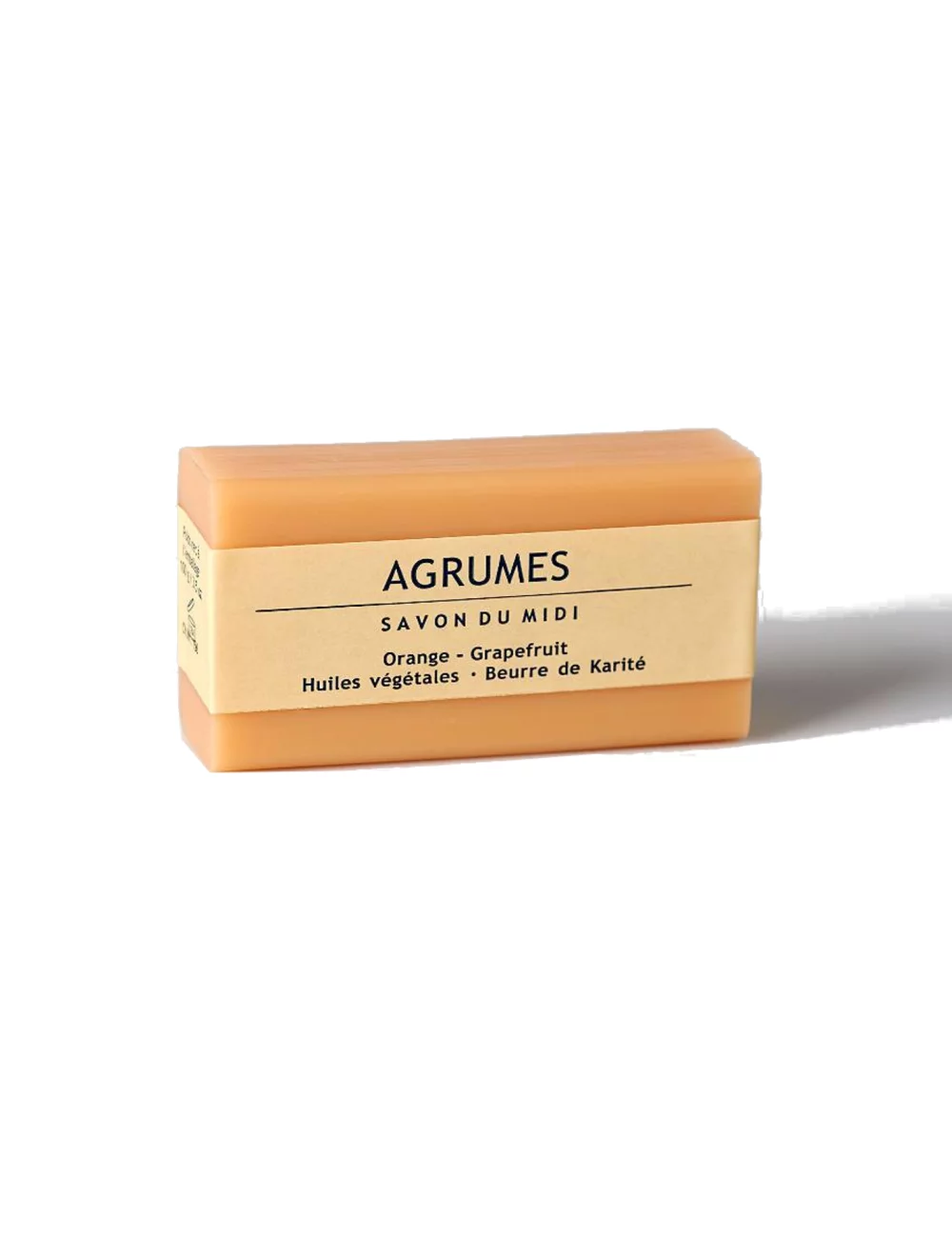 Bio-Seife mit Karité-Butter - Agrumes - mit Verpackung