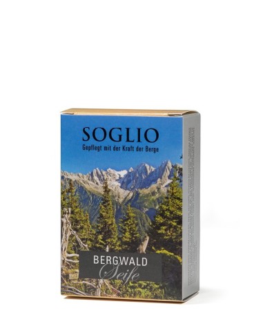 Bergwald Hand- & Duschseife - Naturseife vegan verpackt