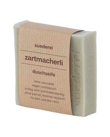 Zartmacherli Miniseife Duschseife mit Avocadoöl - Naturseife vegan - seitlich