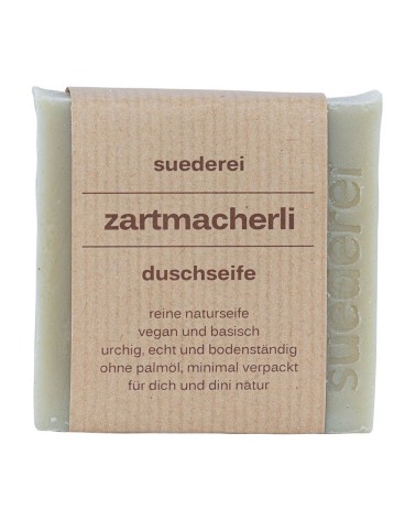 Zartmacherli Miniseife Duschseife mit Avocadoöl - Naturseife vegan - frontal