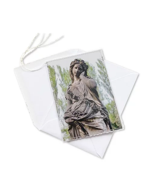 Glückwunsch- & Gruss Karte genäht - La Lieutenance