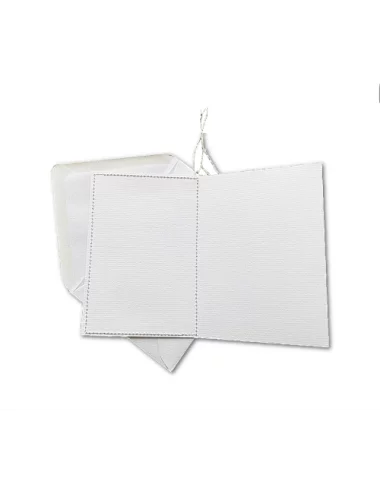 Glückwunsch- & Gruss Karte genäht - La Lieutenance Innenseite