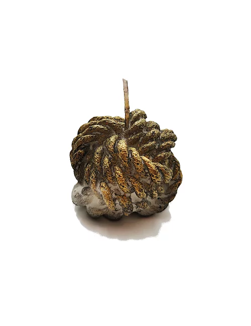 Olivenwachs-Kerze Seil - kleine