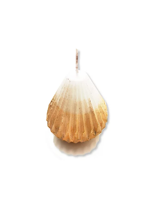 Olivenwachs-Kerze Birne - goldige Nachhaltig-Kerze & Dekor-Kerze - Bild 2