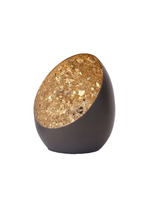 Teelicht & Goldlicht - Teelichschale Spot bronze-goldmosaik 9.5 cm