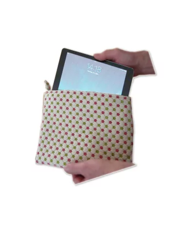Tablet Bag Grösse 2 Bienenwabe hell mit Tablet
