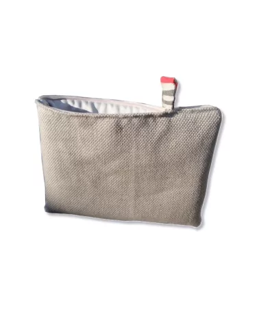 Tablet Bag Grösse 3 farbiger Druck auf Sand Rückseite