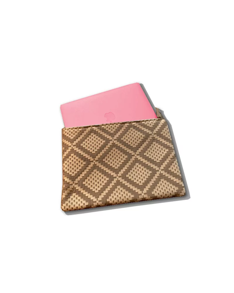 Tablet Bag Grösse 4 Carrelage beige Vorderseite