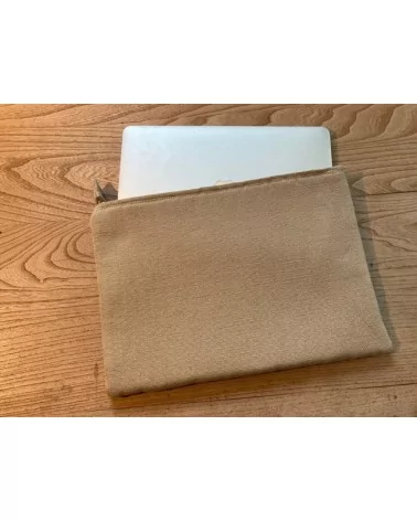 Tablet Bag Grösse 4 Carrelage beige Rückseite