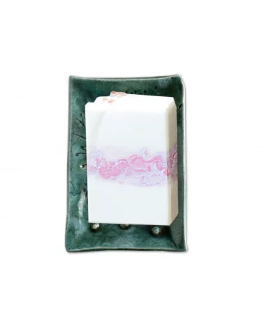 Stehlampe aus Alpthaler Holz mit Rückwand & LED-Leuchte