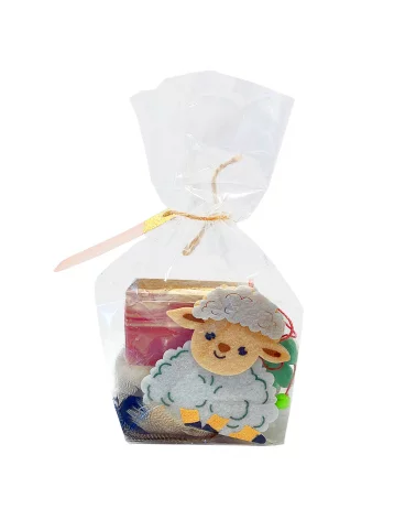 Tasche gehäckelt - Schwarz-rot innen