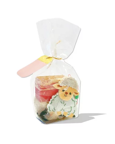 Tasche gehäckelt - Grau innen