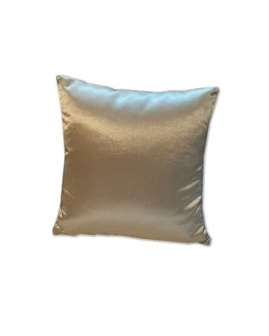 Viscose-Kissenbezug - goldene Blätter goldige Rückseite