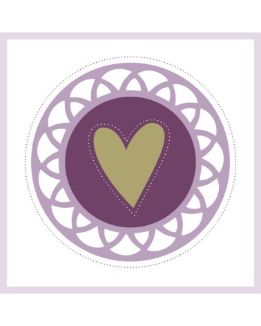 Postkarte & Symbolkarte "Liebe dein Leben"